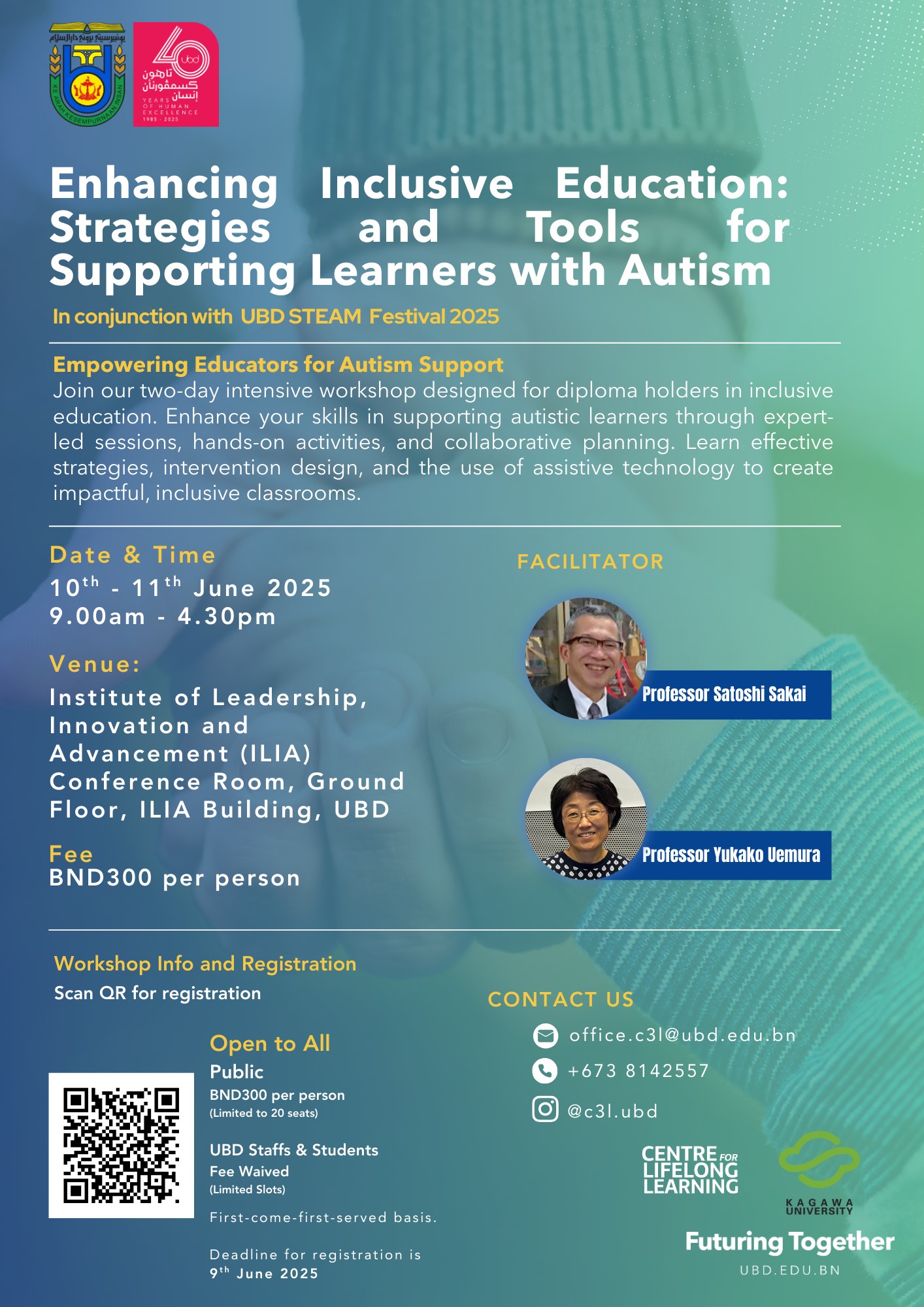Workshop - Enhancing Inclusive Education: Strategies and Tools for Supporting Learners with Autism